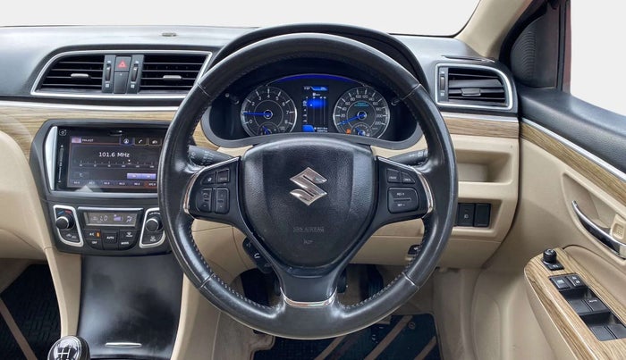 2020 Maruti Ciaz ALPHA 1.5 SHVS PETROL, Petrol, Manual, 30,718 km, Steering Wheel Close Up