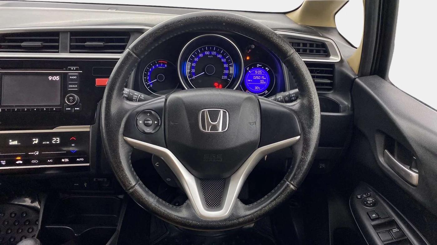 2015 Honda Jazz 1.2L I-VTEC V, Petrol, Manual, 26,023 km, Steering Wheel Close Up