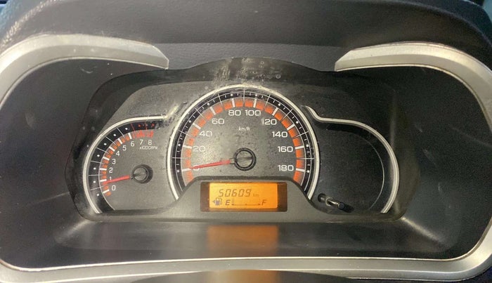 2017 Maruti Alto K10 VXI, Petrol, Manual, 50,596 km, Odometer Image