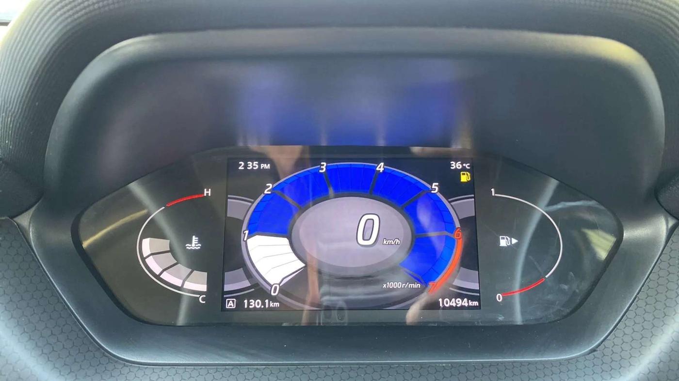2023 Nissan MAGNITE XV PREMIUM, Petrol, Manual, 10,454 km, Odometer Image