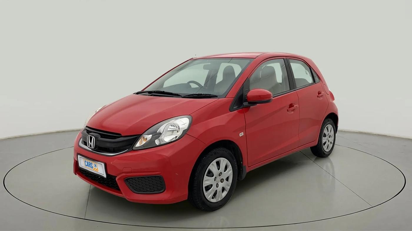 2017 Honda Brio S MT, Petrol, Manual, 55,048 km, Left Front Diagonal