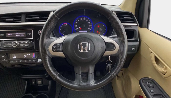 2017 Honda Brio S MT, Petrol, Manual, 55,048 km, Steering Wheel Close Up