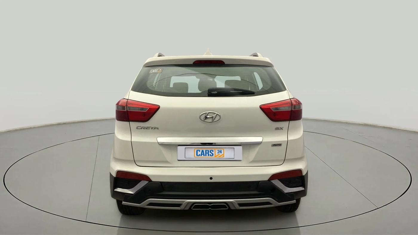 2017 Hyundai Creta SX PLUS AT 1.6 PETROL, Petrol, Automatic, 33,123 km, Back/Rear