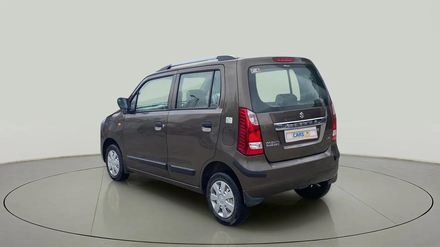 2014 Maruti Wagon R 1.0 LXI CNG, CNG, Manual, 41,090 km, Left Back Diagonal