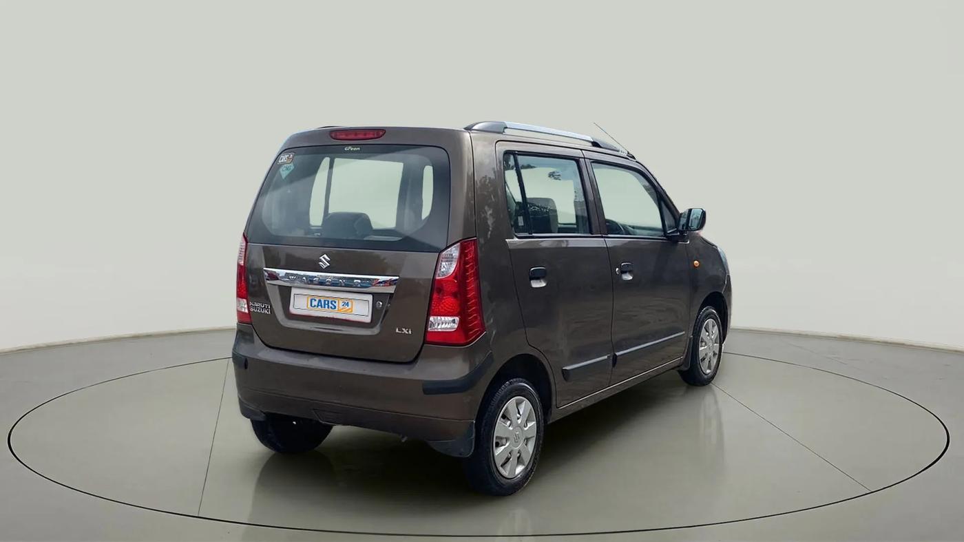 2014 Maruti Wagon R 1.0 LXI CNG, CNG, Manual, 41,090 km, Right Back Diagonal