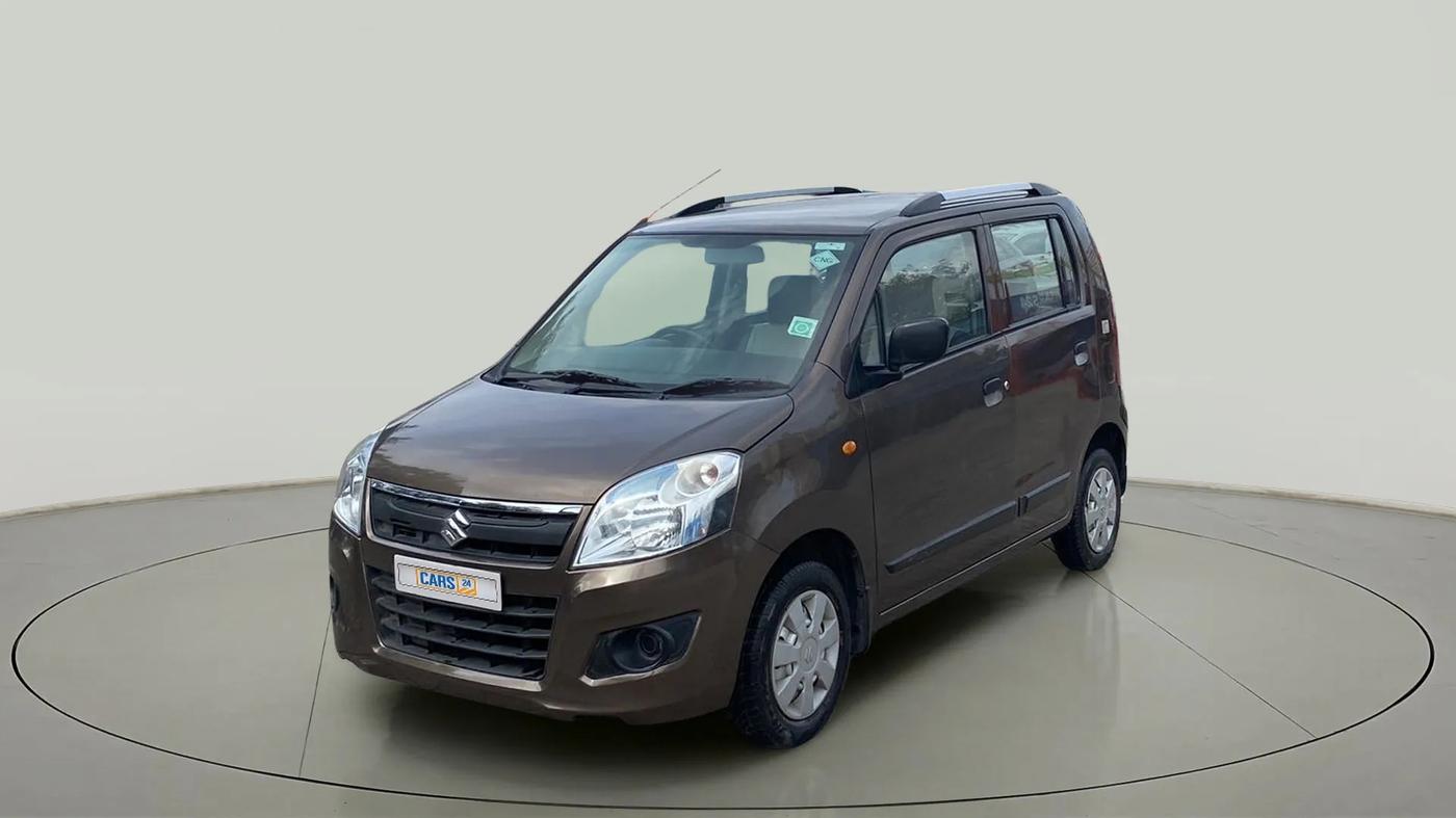 2014 Maruti Wagon R 1.0 LXI CNG, CNG, Manual, 41,090 km, Left Front Diagonal