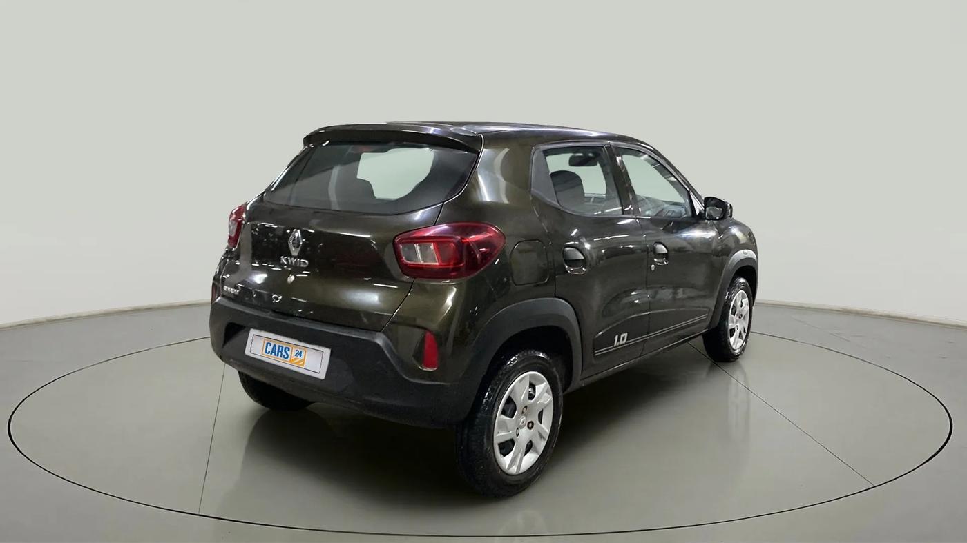 2023 Renault Kwid RXL 1.0 (O), Petrol, Manual, 3,965 km, Right Back Diagonal