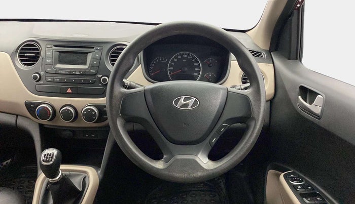 2014 Hyundai Grand i10 SPORTZ 1.2 KAPPA VTVT, Petrol, Manual, 49,743 km, Steering Wheel Close Up