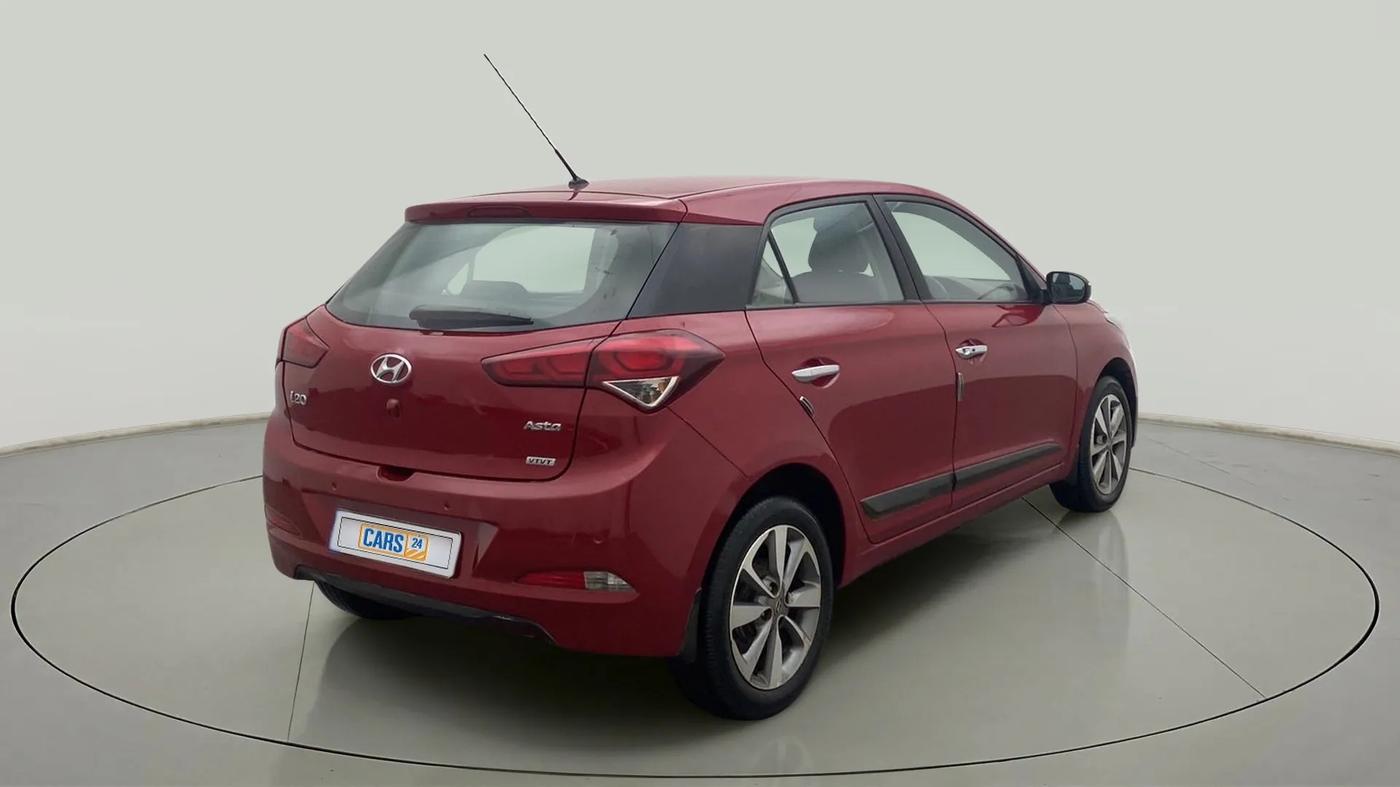 2015 Hyundai Elite i20 ASTA 1.2, Petrol, Manual, 89,547 km, Right Back Diagonal