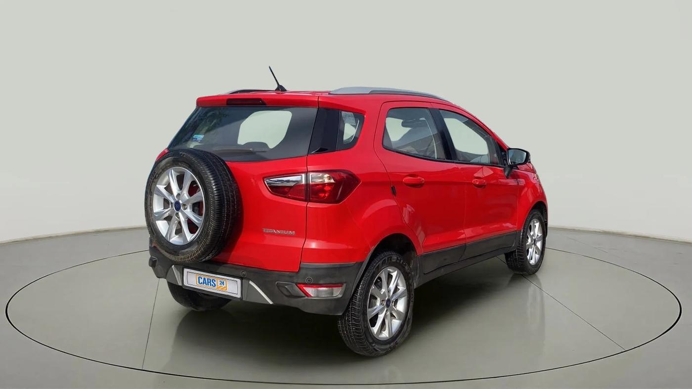 2018 Ford Ecosport TITANIUM 1.5L PETROL, Petrol, Manual, 40,662 km, Right Back Diagonal