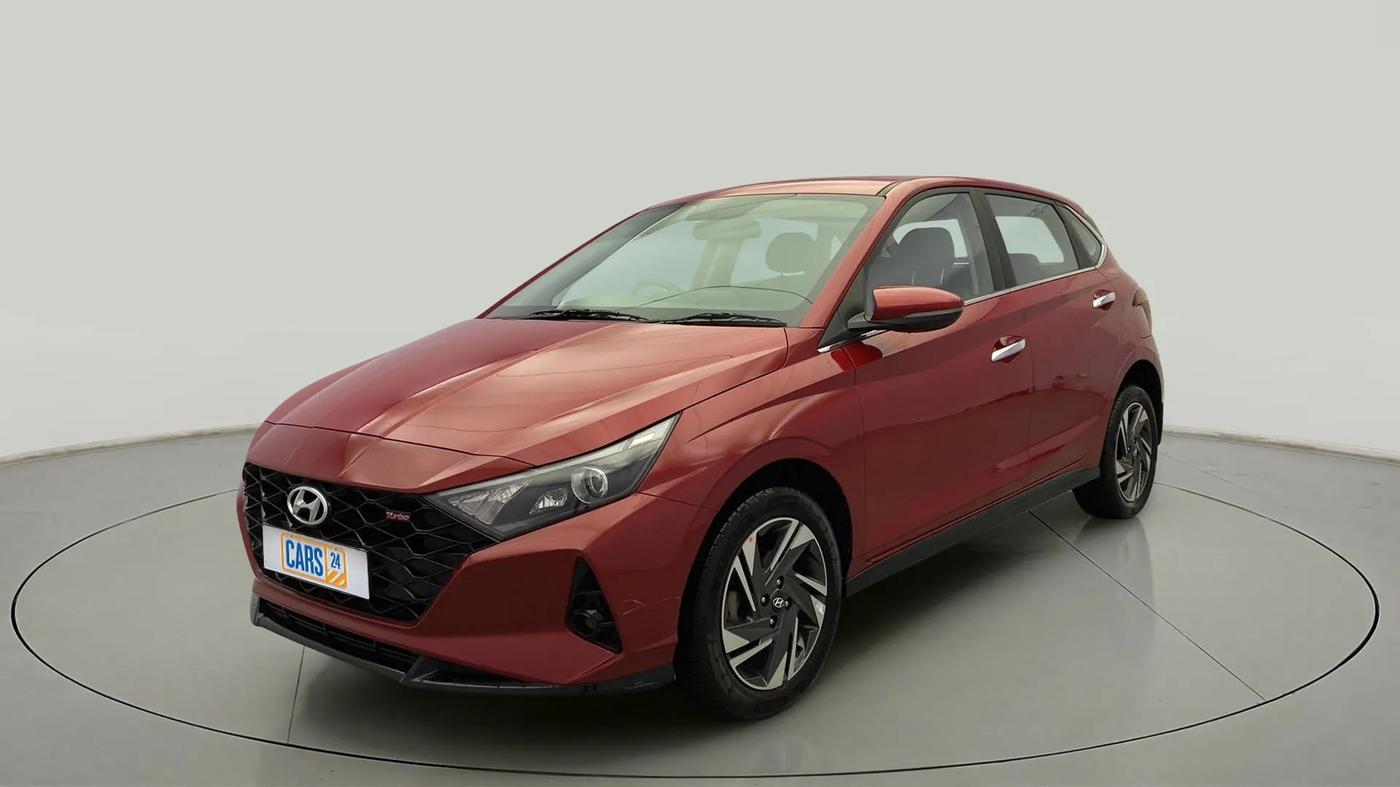 2021 Hyundai NEW I20 ASTA (O) 1.0 TURBO GDI DCT, Petrol, Automatic, 16,536 km, Left Front Diagonal