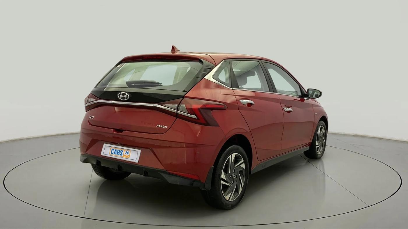 2021 Hyundai NEW I20 ASTA (O) 1.0 TURBO GDI DCT, Petrol, Automatic, 16,536 km, Right Back Diagonal
