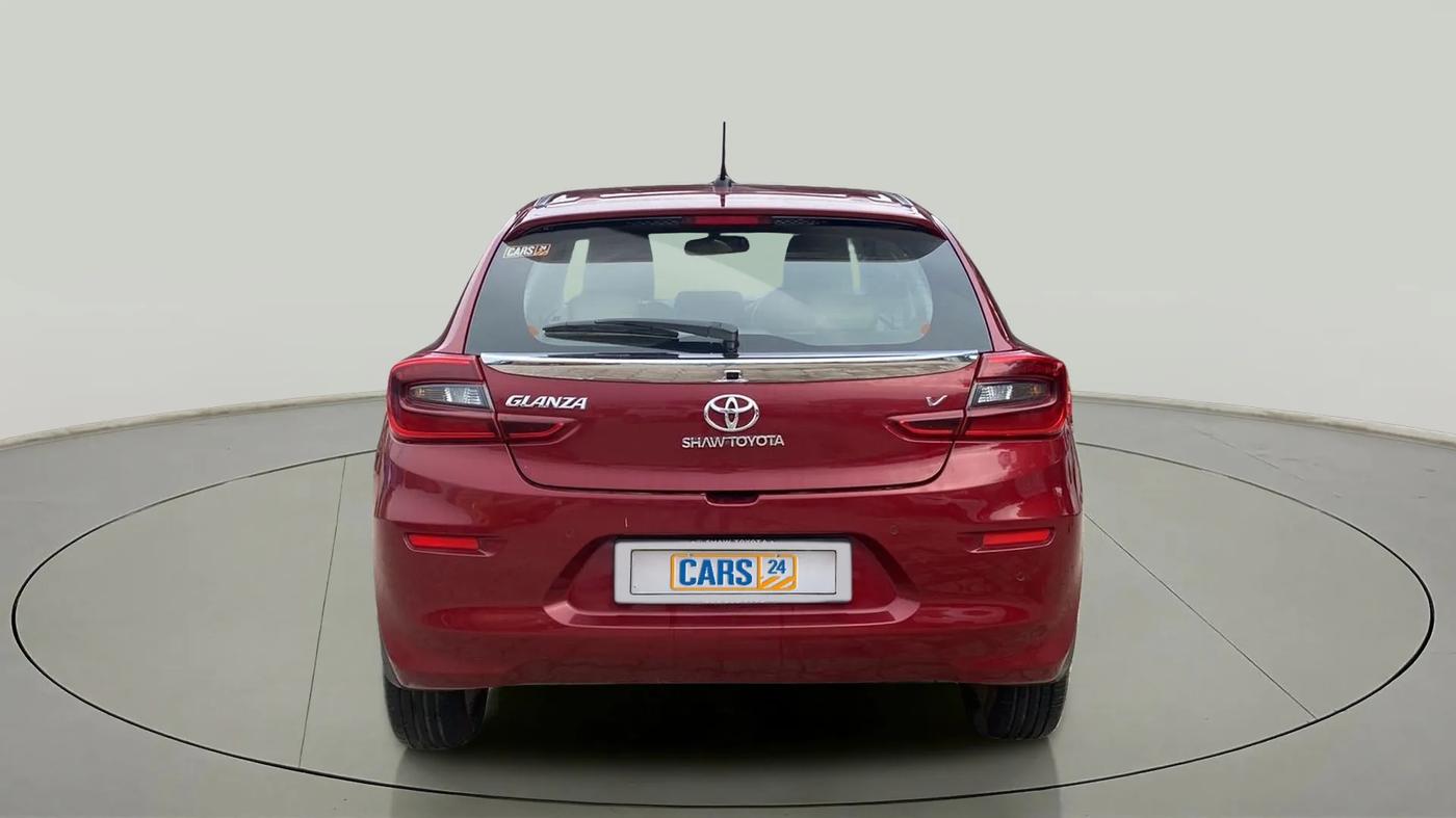 2022 Toyota Glanza V, Petrol, Manual, 15,679 km, Back/Rear