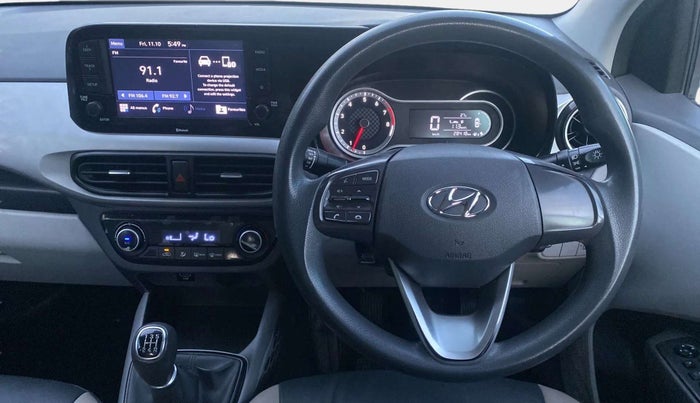 2022 Hyundai GRAND I10 NIOS SPORTZ 1.2 KAPPA VTVT, Petrol, Manual, 28,661 km, Steering Wheel Close Up
