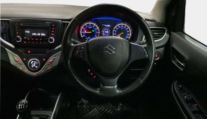 2016 Maruti Baleno ZETA PETROL 1.2, Petrol, Manual, 50,079 km, Steering Wheel Close Up