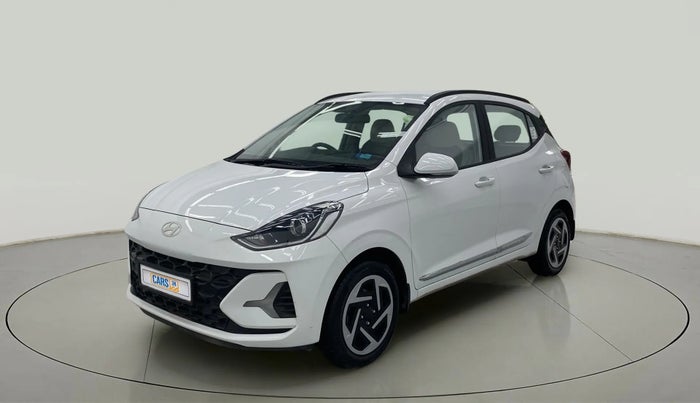 2024 Hyundai GRAND I10 NIOS SPORTZ AMT 1.2 KAPPA VTVT, Petrol, Automatic, 4,431 km, Left Front Diagonal