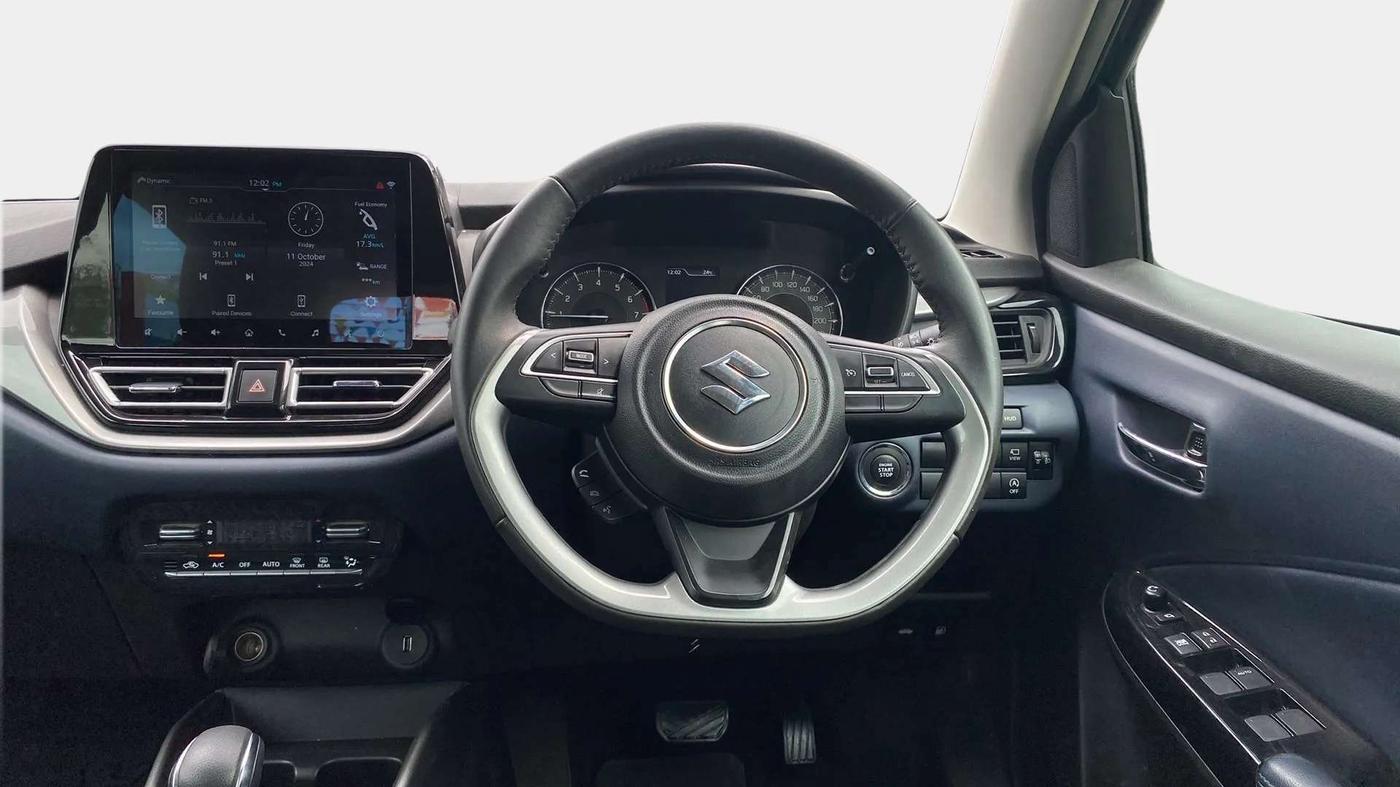 2023 Maruti Baleno ALPHA 1.2 AGS, Petrol, Automatic, 30,699 km, Steering Wheel Close Up