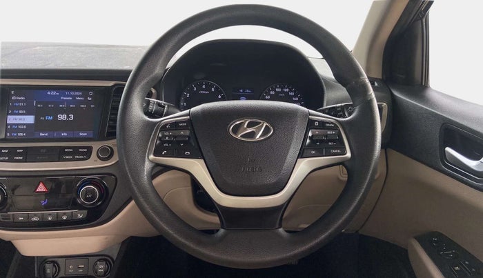 2019 Hyundai Verna 1.6 VTVT SX, Petrol, Manual, 70,211 km, Steering Wheel Close Up