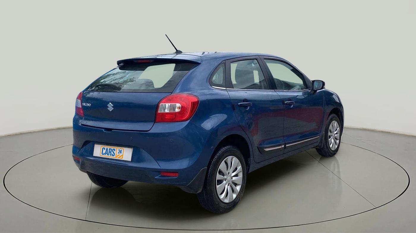 2017 Maruti Baleno DELTA PETROL 1.2, Petrol, Manual, 34,022 km, Right Back Diagonal