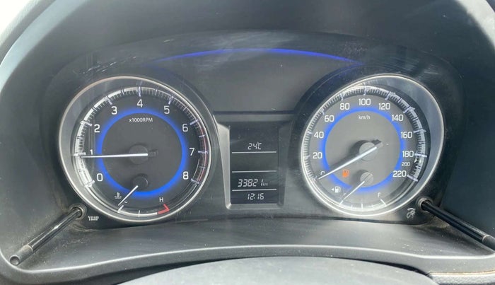 2017 Maruti Baleno DELTA PETROL 1.2, Petrol, Manual, 34,022 km, Odometer Image