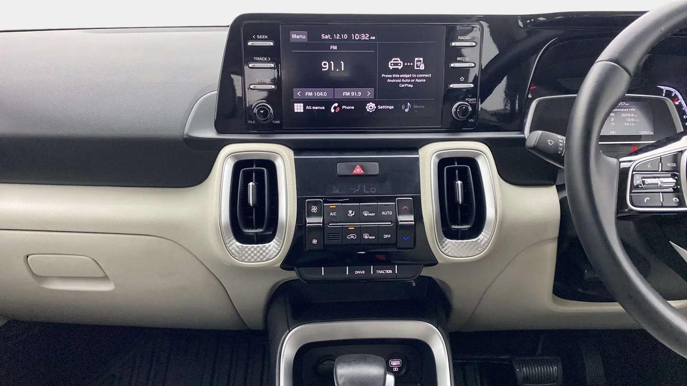 2022 KIA SONET HTX 1.5 AT, Diesel, Automatic, 12,081 km, Air Conditioner
