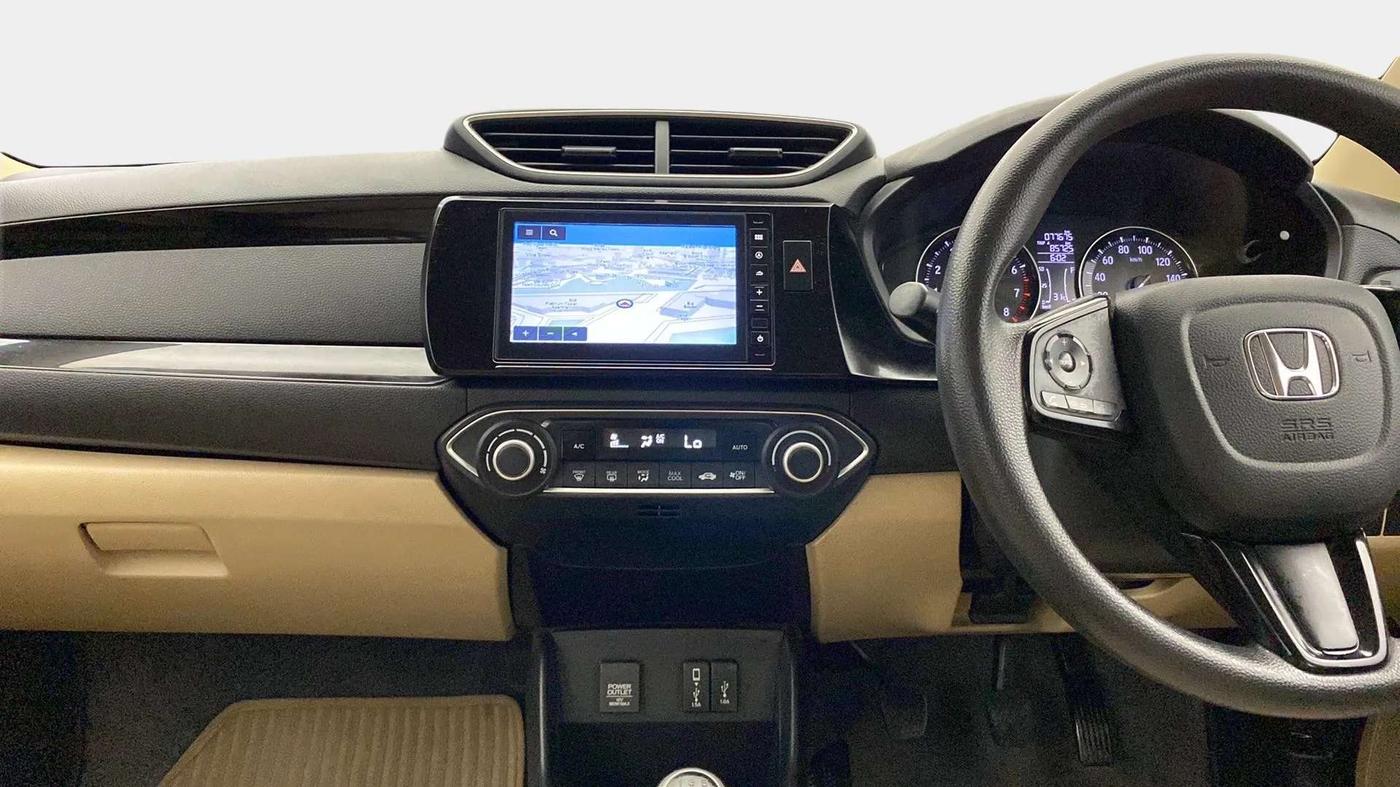 2019 Honda Amaze 1.2L I-VTEC VX, Petrol, Manual, 77,796 km, Air Conditioner