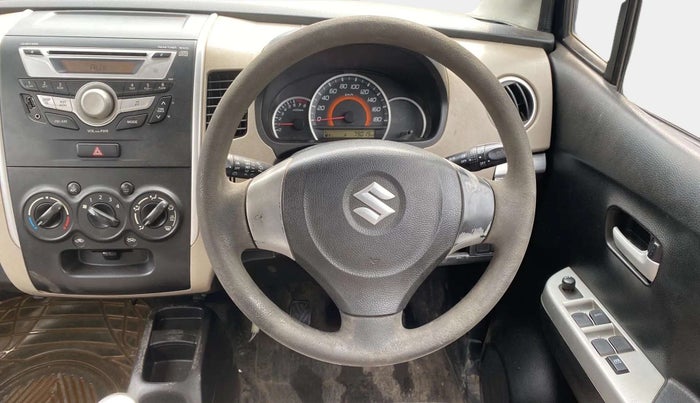2014 Maruti Wagon R 1.0 VXI, Petrol, Manual, 79,232 km, Steering Wheel Close Up