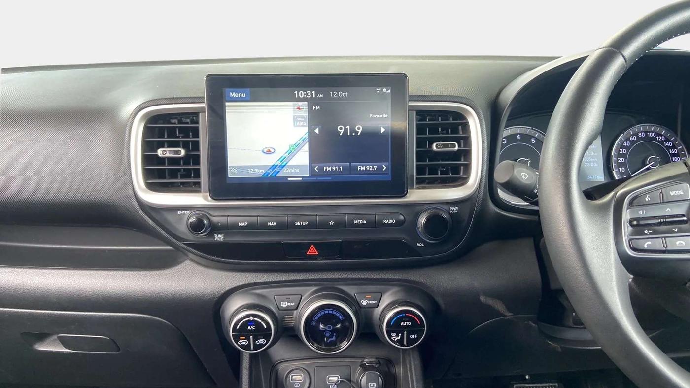 2019 Hyundai VENUE SX PLUS 1.0 TURBO DCT, Petrol, Automatic, 34,772 km, Air Conditioner