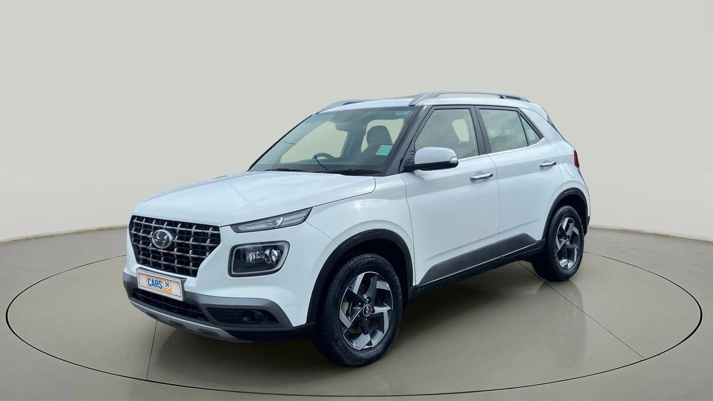 2019 Hyundai VENUE SX PLUS 1.0 TURBO DCT, Petrol, Automatic, 34,772 km, Left Front Diagonal