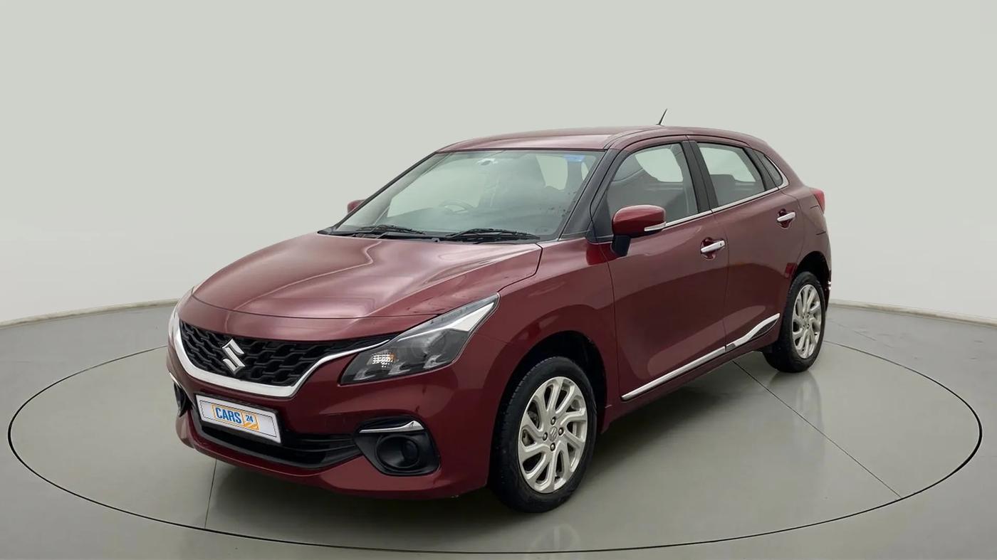 2023 Maruti Baleno ZETA 1.2 AGS, Petrol, Automatic, 9,088 km, Left Front Diagonal