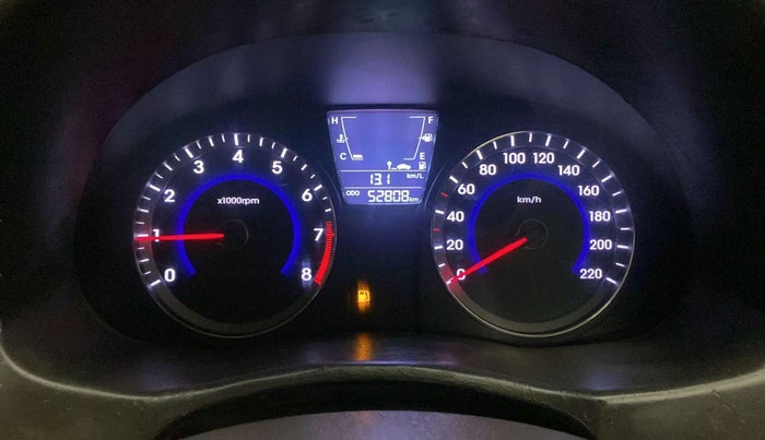 2012 Hyundai Verna FLUIDIC 1.6 VTVT EX, Petrol, Manual, 52,744 km, Odometer Image