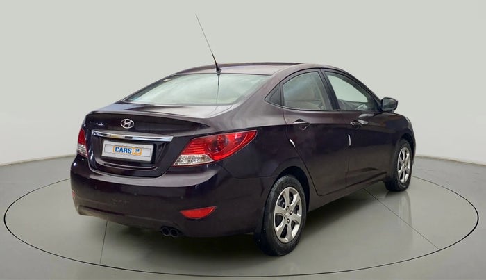 2012 Hyundai Verna FLUIDIC 1.6 VTVT EX, Petrol, Manual, 52,744 km, Right Back Diagonal