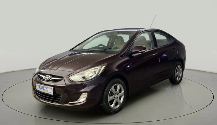 2012 Hyundai Verna FLUIDIC 1.6 VTVT EX, Petrol, Manual, 52,744 km, Left Front Diagonal