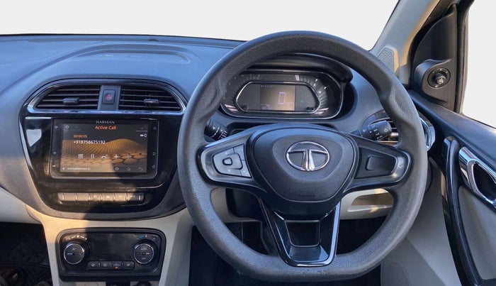 2022 Tata TIGOR XZ PLUS CNG, CNG, Manual, 41,144 km, Steering Wheel Close Up