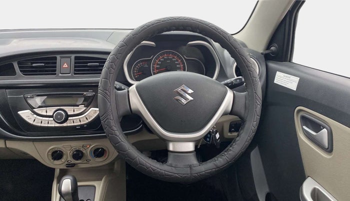 2015 Maruti Alto K10 VXI AMT, Petrol, Automatic, 7,774 km, Steering Wheel Close Up