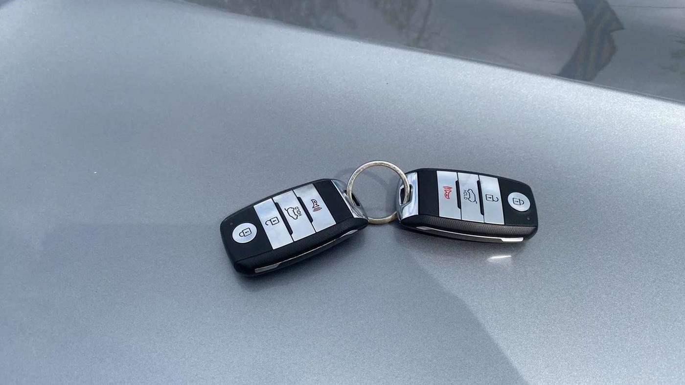 2020 KIA SELTOS HTX IVT 1.5 PETROL, Petrol, Automatic, 59,978 km, Key Close Up