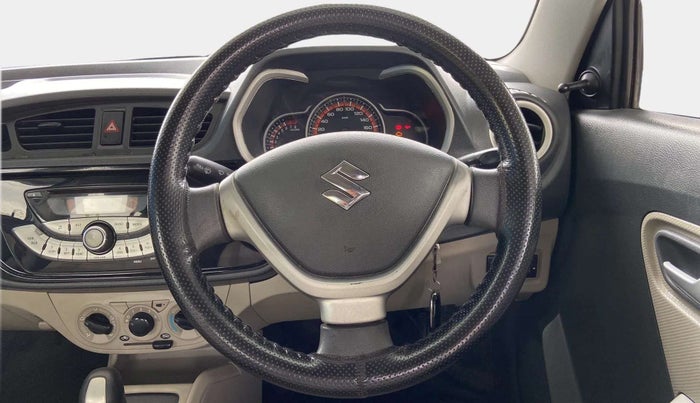 2015 Maruti Alto K10 VXI AMT, Petrol, Automatic, 86,843 km, Steering Wheel Close Up