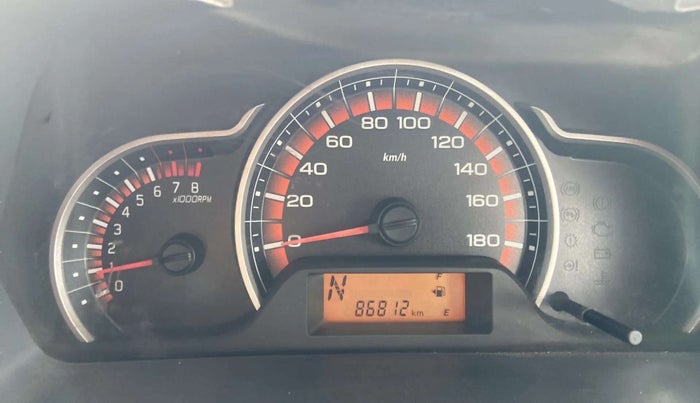 2015 Maruti Alto K10 VXI AMT, Petrol, Automatic, 86,843 km, Odometer Image