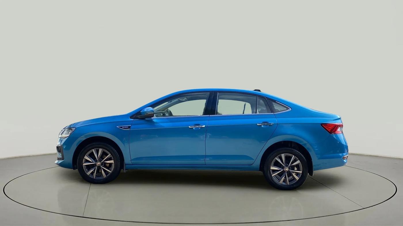 2022 Skoda SLAVIA STYLE 1.0L TSI AT, Petrol, Automatic, 20,665 km, Left Side