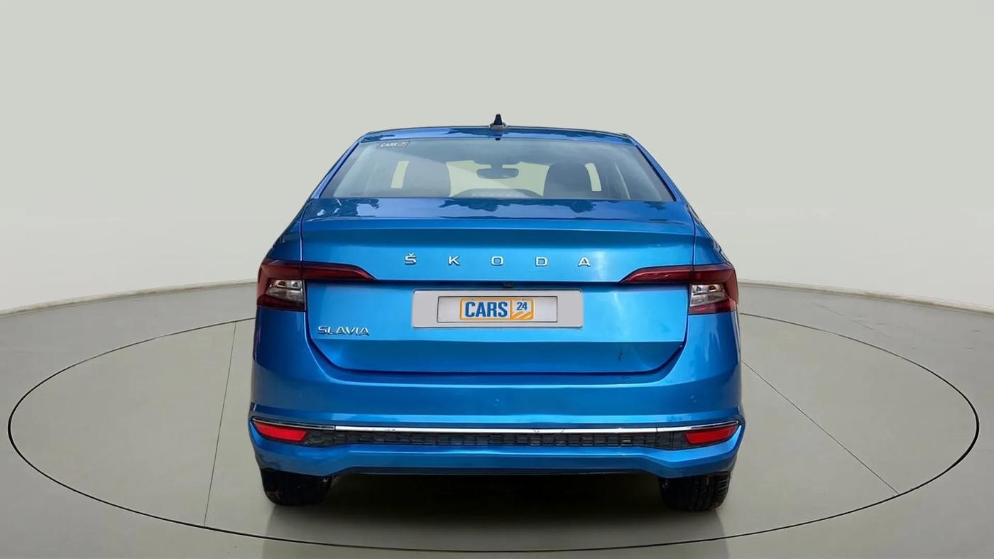 2022 Skoda SLAVIA STYLE 1.0L TSI AT, Petrol, Automatic, 20,665 km, Back/Rear
