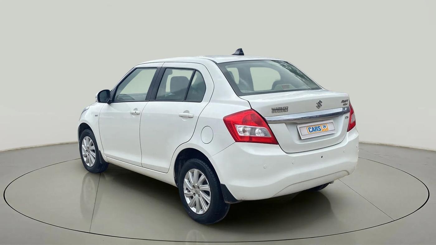2015 Maruti Swift Dzire ZXI, Petrol, Manual, 54,335 km, Left Back Diagonal