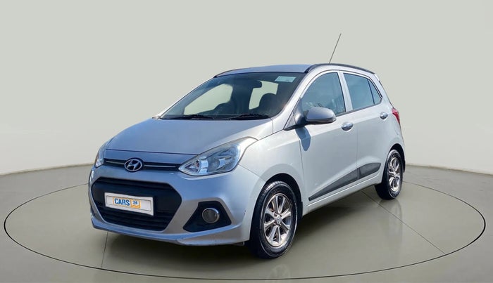 2016 Hyundai Grand i10 ASTA (O) 1.2 KAPPA VTVT, Petrol, Manual, 33,587 km, Left Front Diagonal