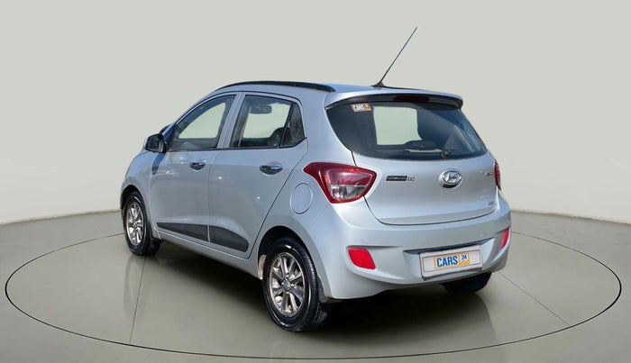 2016 Hyundai Grand i10 ASTA (O) 1.2 KAPPA VTVT, Petrol, Manual, 33,587 km, Left Back Diagonal