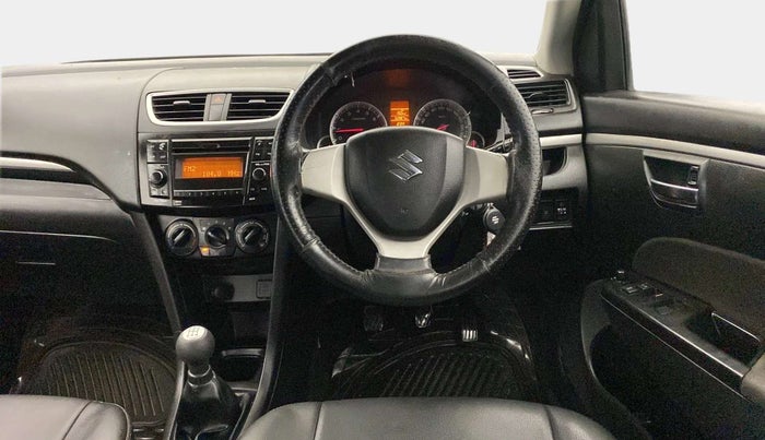 2015 Maruti Swift VXI, Petrol, Manual, 53,146 km, Steering Wheel Close Up