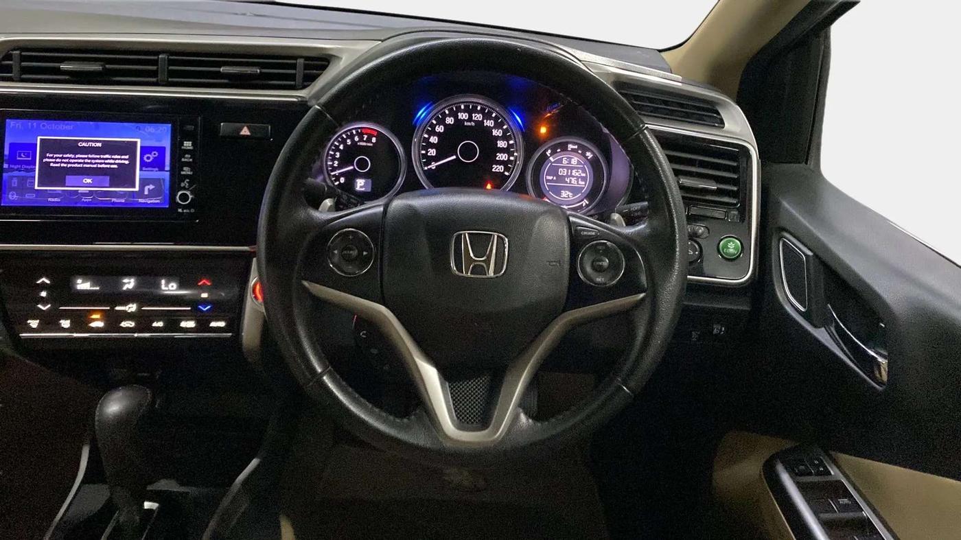 2018 Honda City 1.5L I-VTEC ZX CVT, Petrol, Automatic, 31,404 km, Steering Wheel Close Up