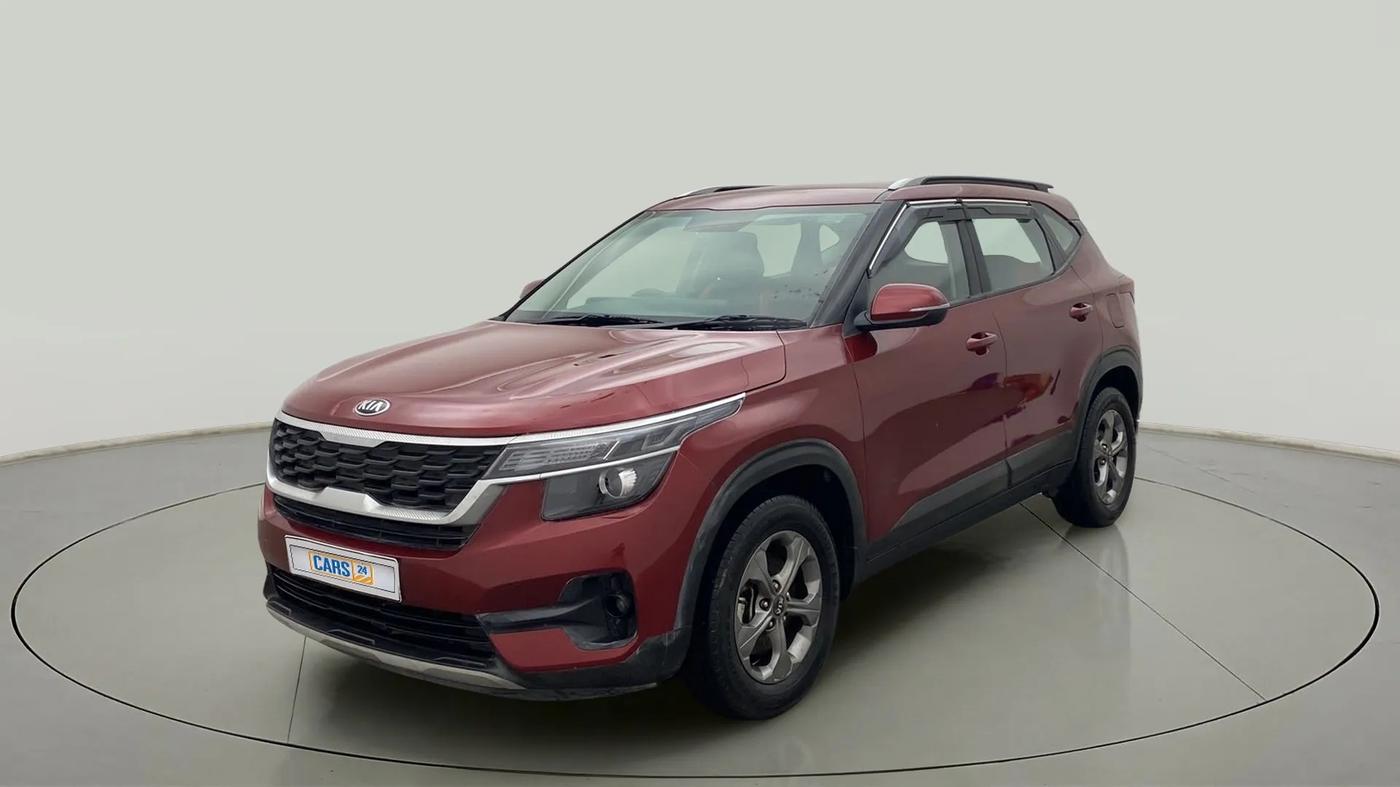 2020 KIA SELTOS HTK PLUS 1.5, Petrol, Manual, 34,572 km, Left Front Diagonal