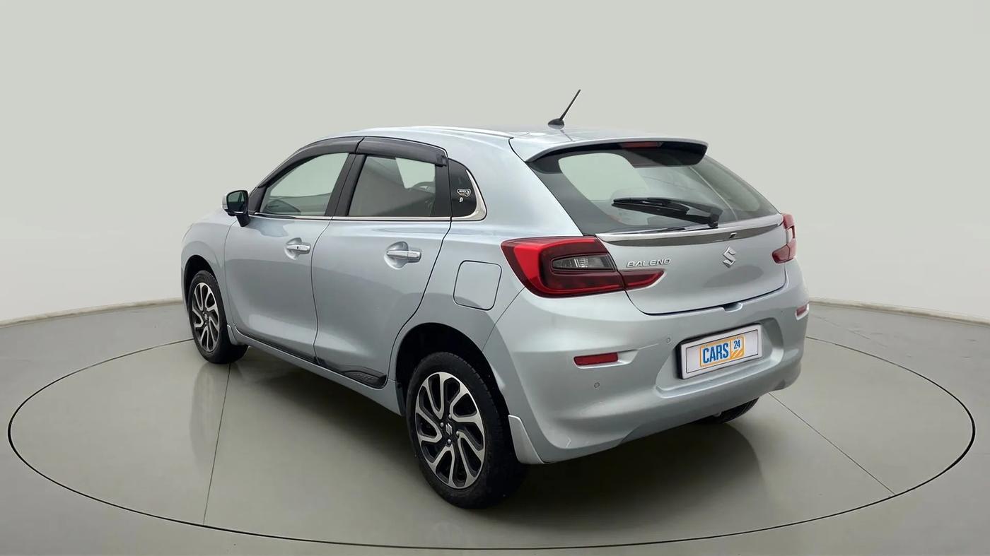 2022 Maruti Baleno ALPHA CVT PETROL 1.2, Petrol, Automatic, 10,288 km, Left Back Diagonal