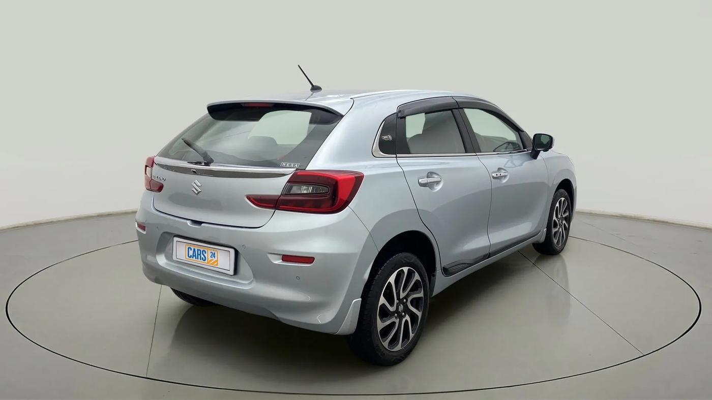 2022 Maruti Baleno ALPHA CVT PETROL 1.2, Petrol, Automatic, 10,288 km, Right Back Diagonal