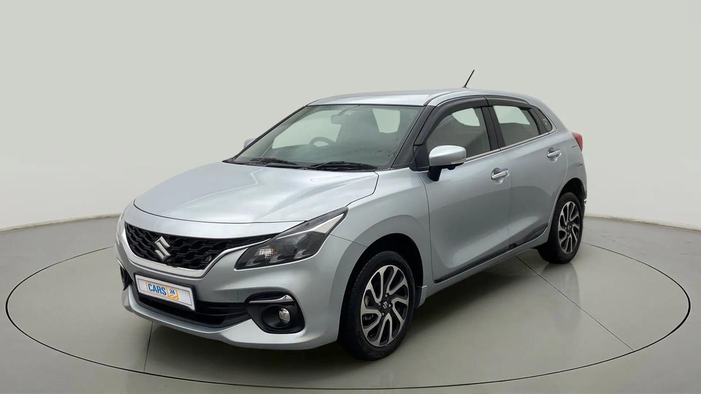 2022 Maruti Baleno ALPHA CVT PETROL 1.2, Petrol, Automatic, 10,288 km, Left Front Diagonal