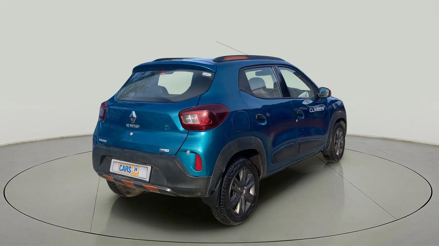 2021 Renault Kwid CLIMBER 1.0 AMT (O), Petrol, Automatic, 21,755 km, Right Back Diagonal